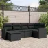 Set canapele de grădină cu perne, 6 piese, bej, poliratan GartenMobel Dekor