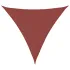Parasolar, cărămiziu, 5x5x6 m, țesătură oxford, triunghiular GartenMobel Dekor