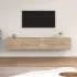 Dulapuri TV de perete 2 buc. stejar sonoma 60x36,5x35 cm lemn GartenMobel Dekor