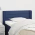 Tăblie de pat cu aripioare crem 83x16x78/88 cm textil GartenMobel Dekor