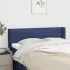 Tăblie de pat cu aripioare gri taupe 147x16x78/88 cm textil GartenMobel Dekor