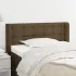 Tăblie de pat cu aripioare gri taupe 83x16x78/88 cm textil GartenMobel Dekor