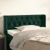Tăblie de pat cu aripioare gri închis 93x16x78/88 cm catifea GartenMobel Dekor