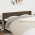 Tăblie de pat cu aripioare, crem, 203x16x78/88 cm textil GartenMobel Dekor