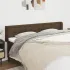Tăblie de pat cu aripioare, crem, 183x16x78/88 cm textil GartenMobel Dekor