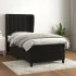 Pat box spring cu saltea, negru, 160x200 cm, catifea GartenMobel Dekor