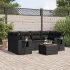 Set canapele de grădină, 7 piese, cu perne, bej, poliratan GartenMobel Dekor