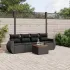 Set canapele de grădină cu perne, 5 piese, bej, poliratan GartenMobel Dekor