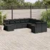 Set canapele de grădină cu perne, 11 piese, bej, poliratan GartenMobel Dekor