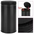 Coș de gunoi automat cu senzor, 60 L, negru, oțel carbon GartenMobel Dekor