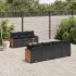Set canapele de grădină, 8 piese, cu perne, bej, poliratan GartenMobel Dekor