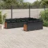 Set canapele de grădină cu perne, 10 piese, bej, poliratan GartenMobel Dekor