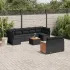 Set canapele de grădină cu perne, 10 piese, bej, poliratan GartenMobel Dekor