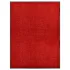 Covoraș de ușă lavabil, roșu, 90 x 120 cm GartenMobel Dekor
