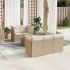 Set canapele de grădină cu perne, 6 piese gri deschis poliratan GartenMobel Dekor