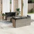 Set canapele de grădină cu perne, 6 piese gri deschis poliratan GartenMobel Dekor