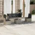 Set canapele de grădină cu perne, 6 piese, bej, poliratan GartenMobel Dekor