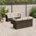Set canapele de grădină, 7 piese, cu perne, bej, poliratan GartenMobel Dekor