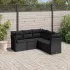 Set canapele de grădină cu perne, 5 piese gri deschis poliratan GartenMobel Dekor