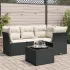 Set canapele de grădină cu perne, 5 piese gri deschis poliratan GartenMobel Dekor