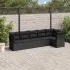 Set canapele de grădină cu perne, 6 piese gri deschis poliratan GartenMobel Dekor