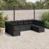 Set canapele de grădină, 9 piese, cu perne, gri, poliratan GartenMobel Dekor