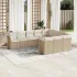 Set canapele de grădină cu perne 10 piese gri deschis poliratan GartenMobel Dekor