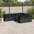 Set canapele de grădină cu perne, 11 piese, bej, poliratan GartenMobel Dekor