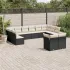Set canapele de grădină cu perne, 12 piese, bej, poliratan GartenMobel Dekor