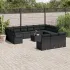 Set mobilier de grădină cu perne, 14 piese, maro, poliratan GartenMobel Dekor