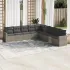 Set canapele de grădină, 9 piese, cu perne, bej, poliratan GartenMobel Dekor