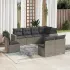 Set canapele de grădină cu perne, 8 piese, maro, poliratan GartenMobel Dekor