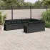 Set canapele de grădină cu perne 10 piese gri deschis poliratan GartenMobel Dekor