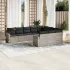 Set canapele de grădină cu perne 10 piese gri deschis poliratan GartenMobel Dekor