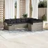 Set canapele de grădină cu perne 10 piese gri deschis poliratan GartenMobel Dekor