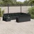 Set canapele de grădină cu perne, 11 piese, bej, poliratan GartenMobel Dekor