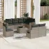Set canapele de grădină, 9 piese, cu perne, bej, poliratan GartenMobel Dekor