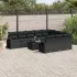 Set canapele de grădină cu perne, 11 piese, bej, poliratan GartenMobel Dekor