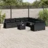 Set canapele de grădină cu perne, 11 piese, bej, poliratan GartenMobel Dekor