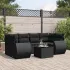 Set canapele de grădină cu perne, 7piese gri deschis poliratan GartenMobel Dekor