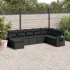 Set canapele de grădină cu perne, 8 piese, gri, poliratan GartenMobel Dekor