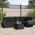Set mobilier grădină cu perne, 6 piese, gri, poliratan GartenMobel Dekor