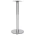 Picior masă de bistro, argintiu, Ø45x72 cm, oțel inoxidabil GartenMobel Dekor