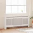 Mască pentru calorifer, MDF, 172 cm, alb GartenMobel Dekor