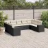 Set canapele de grădină cu perne, 9 piese gri deschis poliratan GartenMobel Dekor