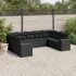 Set canapele de grădină cu perne, 9 piese gri deschis poliratan GartenMobel Dekor