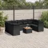 Set canapele de grădină, 10 piese, cu perne, bej, poliratan GartenMobel Dekor