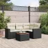 Set canapele de grădină cu perne, 5 piese, bej, poliratan GartenMobel Dekor