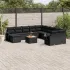 Set canapele de grădină cu perne, 12 piese, bej, poliratan GartenMobel Dekor