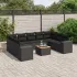 Set canapele de grădină cu perne, 10 piese, bej, poliratan GartenMobel Dekor